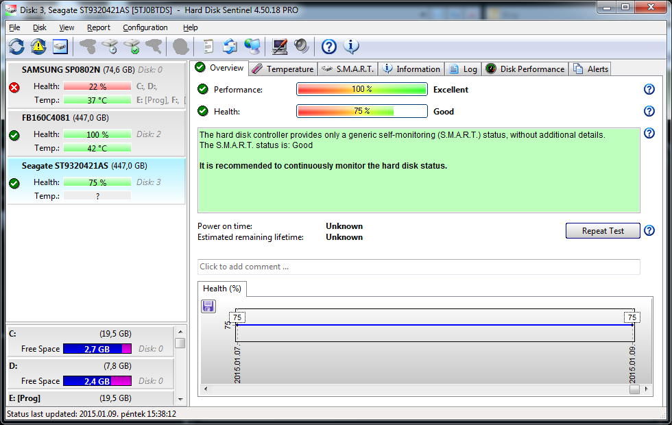Secondary hard disk in RAID 0 managed by AMD AHCI Compatible RAID Controller