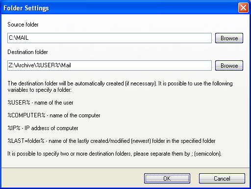 Modify project settings