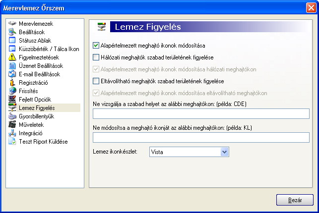 Lemez figyelés